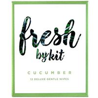 Fresh by Kit Deluxe Gentle Wipes - Cucumber 12 Pack
