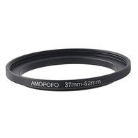 37-52mm /37mm to 52mm Step Up Ring Filter Adapter for canon Nikon Sony UV,ND,CPL,Metal Step Up Ring Adapter