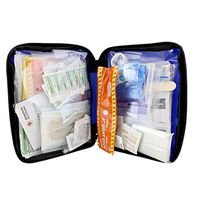 ABN 143 Piece Travel First Aid Kit Home, Office, Travel – Car Emergency Kit, Road Trip Essentials Medical Equipment