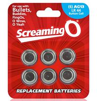 AG13 (LR 44) Battery Pack for Bullets, Finger Bullets and Cock Rings - Batteries fit most small wireless bullets