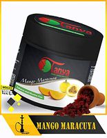 Tanya Herbal 100% Nicotine and Tobacco Free Shisha Hookah Flavors 100G Cups (Mango Maracuya)