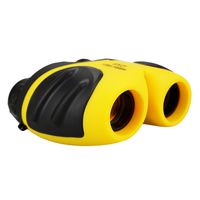 OuWen Binoculars for Kids, Compact Binoculars for Kids Bird Watching Top Christmas Best Toys for 3-12 Year Old Boys Girls 3-12 Year Old Girls Boys Gifts Yellow Stocking Fillers OWUSBL003