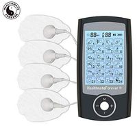 2020 Model 24 Modes Best Muscle Stimulator tens EMS nmes Unit Machines Electric Electronic Pulse Massagers for Back Neck Shoulder Knee Legs Body Pain tmj Replacement Pads HealthmateForever PRO24AB