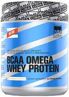 MMUSA BCAA Omega Whey Protein, Chocolate, 500 Gram