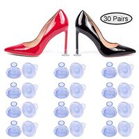 EchoDone 30 Pairs Heel Stoppers High Heel Protectors for Shoes Outdoor Wedding, Event, Protecting Heels from Grass, Gravel, Bricks, and Cracks.