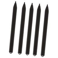 5X Black Plastic Touch Screen Stylus Pen 12.2cm Tablet Pen for 3DS XL LL Stylus All Mobile Phones Tablet