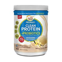 Healthy Delights Naturals, Whey Clean Protein & Probiotics, 20g Of Protein with Digestive Enzymes, Vanilla Milkshake,  21.24 Oz, 602 Grams