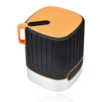 EREMOKI Portable Bluetooth Speaker4.2 Waterproof IPX4,SOS Alarm LED Camping Lights with 10 Hour Playtime,Rugged Shockproof Shower Speaker
