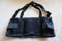 Waist Back Support Waist Back Brace Heavy Weight Lifting Lower Back Support Belt with Adjustable Suspenders