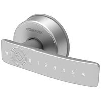 COMMAX CDL-100WL Digital Lever Lock, RFID Key Tags, Hidden Touchscreen Keypad, Dual Lock, Battery Alarm, Flex Lock, Multi-Layered Authentication