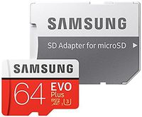 Samsung 64GB EVO Plus Class 10 Micro SDHC with Adapter (2 Pack)