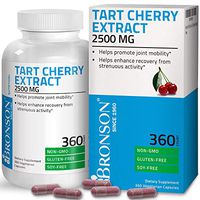 Bronson Tart Cherry Extract 2500 mg Vegetarian Capsules with Antioxidants and Flavonoids Non-GMO Gluten Free Soy Free 360 Count