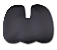 Odyssey Outfitters 100% Memory Foam Seat Cushion - Best Choice Seat Cushion for Tailbone Pain, Wheelchair, Airplane, car seat, Office Chairs and More! - Lifetime Warranty