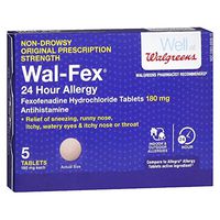 Walgreens Wal-FEX 24 Hour Allergy Relief Tablets