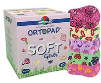 Ortopad Soft Bamboo Girls Eye Patches - Junior Size (50/Box)