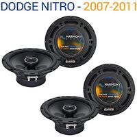 Compatible with Dodge Nitro 2007-2011 Factory Speaker Replacement Harmony (2) R65 Package New