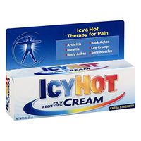 ICY HOT Pain Relieving Cream Extra Strength 3 oz ( Packs of 8)