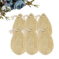 100% Natural Loofah Sponge Compostable Scrubber Dish Scrubber for Kitchen Biodegradable Washing Pad 6 Pack