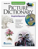 Science Content Picture Dictionary, Grades K-5  (English/Spanish) Paperback