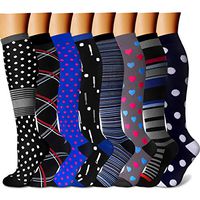 Compression Sock Women & Men - Best Running, Athletic Sports, Crossfit, Flight Travel - Maternity Pregnancy, Shin Splints