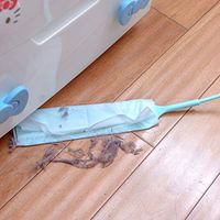 Long Crevice Dust Brush with 10 pieces Non-woven, Dust Mites Cleaning Tools Artifact Cleaning Dust Household Cleaning Set (Color : Blue)