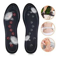 Magnetic Therapy Massage Insole,KOBWA Slimming Insole Pad, Magnetic Massage Shoes Insoles for Men, Women, Old People, Youth, Children