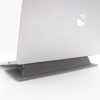 SenseAGE Universal Ultra Lite Flat Stand for Laptop, Laptop Stand, Portable Stand, Notebook Pad, MacBook Stand- Smoke Gray