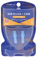 Rite Aid Airplane Pressure Ear Plugs and Case - 1 Pair