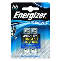 Energizer AA Ultimate Lithium Batteries 4 Pack