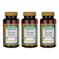 Swanson Moringa Oleifera 60 Veg Capsules (3 Pack)