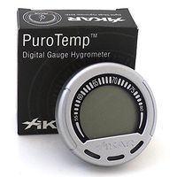 Xikar Purotemp Digital Gauge Hygrometer, Accurate Right Out of The Box, 15-Second Refresh Rate,