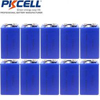 9V 1200mAh Lithium Li-SOCl2 High Capacity Batteries (10 Pack)