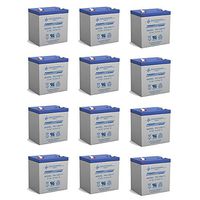 UB1250 SLA Battery 12 Volt 5 AMP Hours - 12 Pack