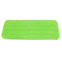 Flat Mop New Mop Floor Cleaning Replacement Cloth Microfiber Replacement Mop Pad Paste Cloth Cover Spray Water Spraying Flat Dust(Green)