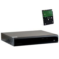 GW Security 32 Channel DVR 4-in-1 HD-CVI /TVI /AHD /960H Full 1080P Recording & Playback Surveillance Standalone DVR 1920 × 1080P HDMI/VGA Output with Pre-installed 8TB Hard Drive