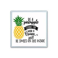 Contact Lens Box Holder Container Case Storage Eyecare Kit -Be A Pineapple