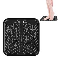 WGIRL EMS Intelligent Foot Massager Remote Control Pulse Electric Foot Massage Pad to Promote Blood Circulation Muscle Pain Relief