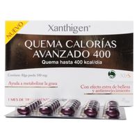 Xanthigen Quema Calorias Avanzado 400 Kcal / Dia 90 Capsulas Xls