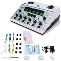 Acupuncture Stimulator, Electric Acupuncture Stimulator Machine 6 Channels Outputs Patch Massager Care (US Shipping)