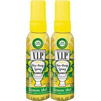 Air Wick VIP Pre-Poop Spray, Lemon Idol, 2x1.85oz