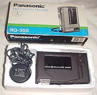 Panasonic Mini Cassette Recorder RQ-355