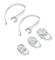 Earbuds Earhooks Replacement Earbuds Ear-Tips and Earhook 1 Small 1 Medium 1 Large and 2 Earhook