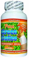 Green Coffee Bean Extract 800mg with GCA (Per Serving) 60 Capsules