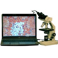 2000X Vet High Power Binocular Microscope + 1.3MP USB Camera