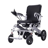 ZXOIHH Lightweight Foldable Electric Wheelchair, with 20Ah Li-Ion Battery, Ultra Portable Foldable Power Motorized Scooter Chair for Disabled and Elderly Mobility