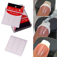 Nair Art,Putars 10Pcs Cute Easy Nail Art Tips Tape Sticker Guide Stencil Nail Sticker