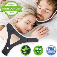 Anti Snoring Chin Strap,Adjustable Snoring Chin Strap for Men and Women,Stop Snoring Chin Strap Solution and Effective Sleep Aids snore chin strap, Anti Snoring Devices