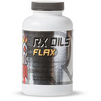 Supplement Rx (SRX)- Rx Oils Flax, Flax Seed Oil, Omega 3, 6, 9, Organic, Burns Fat, Lower Cholesterol, Mercury Free, Cholesterol Free, Gluten Free, Reduce Inflammation, Vegetarian, EFA, 120 caps