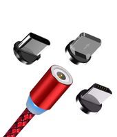3 in 1 Magnetic USB Cable 2pk (Red) Stocking Stuffer Gift