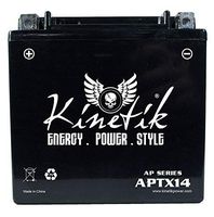 Kinetik 12V 12Ah Replacement for 2006-2012 Yamaha Apex Snowmobile Battery
